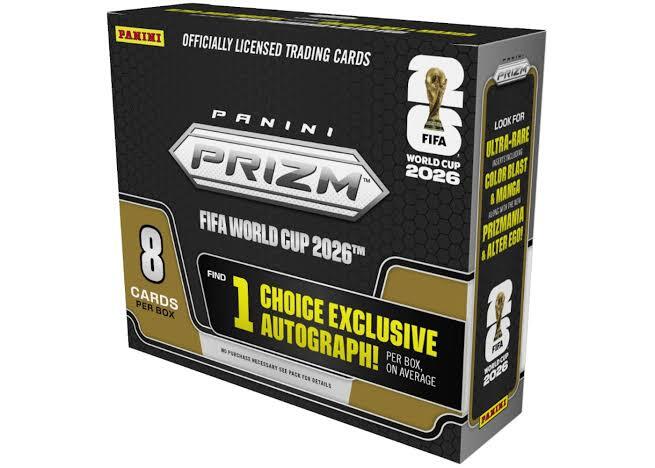2026 panini prizm fifa world cup 2026 soccer choice box