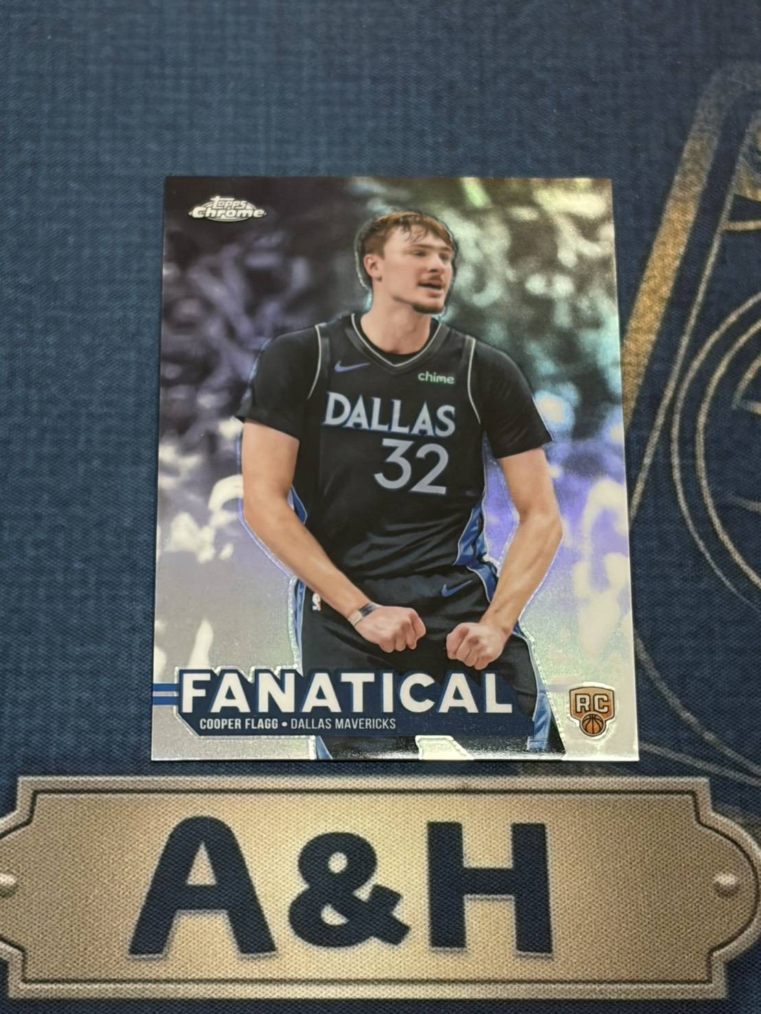 Topps Chrome Basketball Update Cooper Flagg Fanatical RC Card SSP