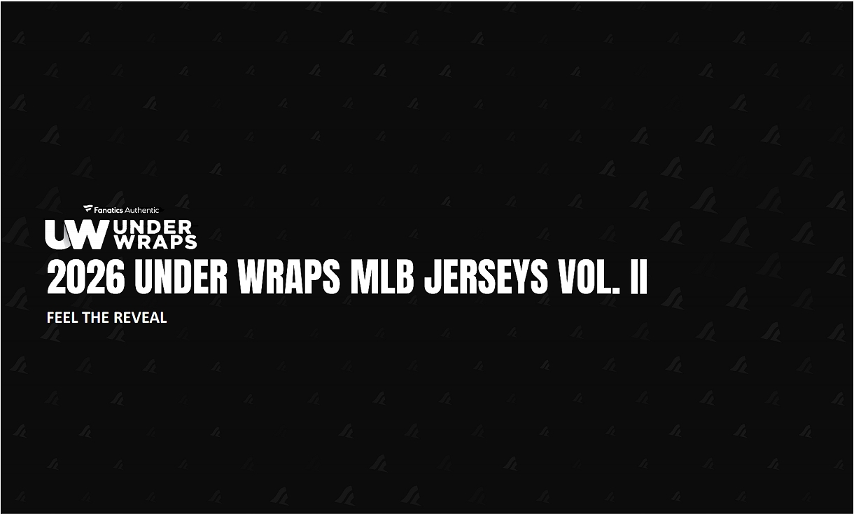 A&H MLB-261013-3團   2026 UNDER WRAPS MLB Jersey VOL.II 簽名球衣盲盒 Vol.2 *8(完整箱)