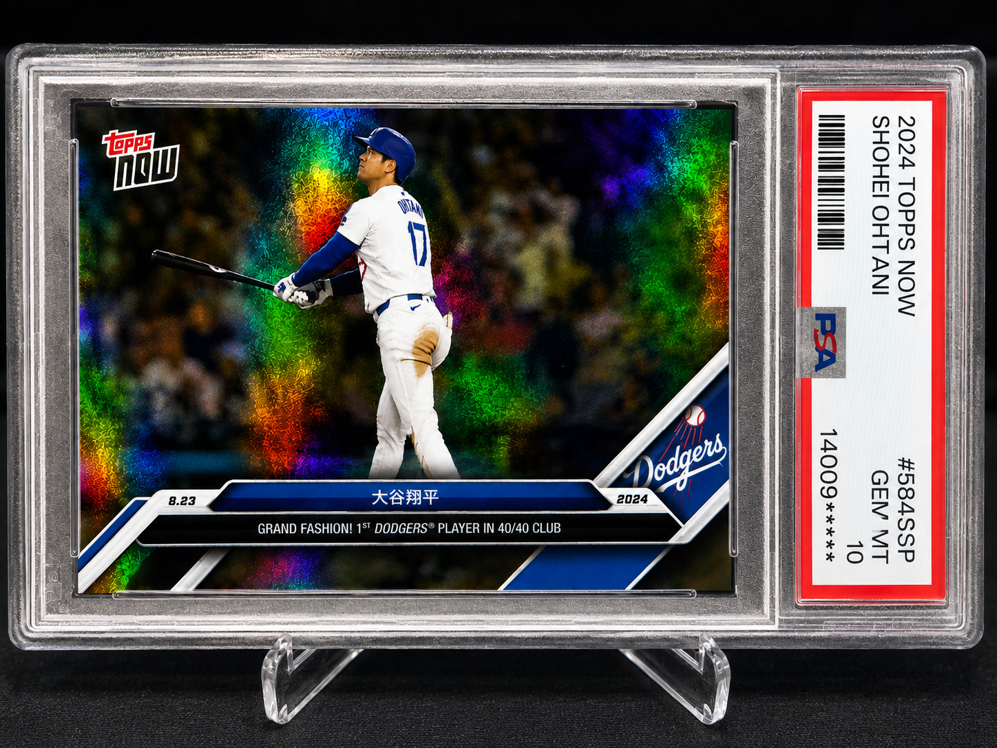 2024 TOPPS NOW OHTANI 584SSP PSA 10 $ 68,000