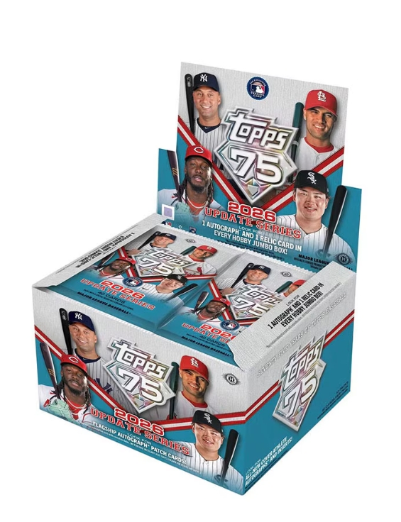 A&H MLB261017  2026 Topps Update Series Baseball jumbo*1 hobby*2買隊團