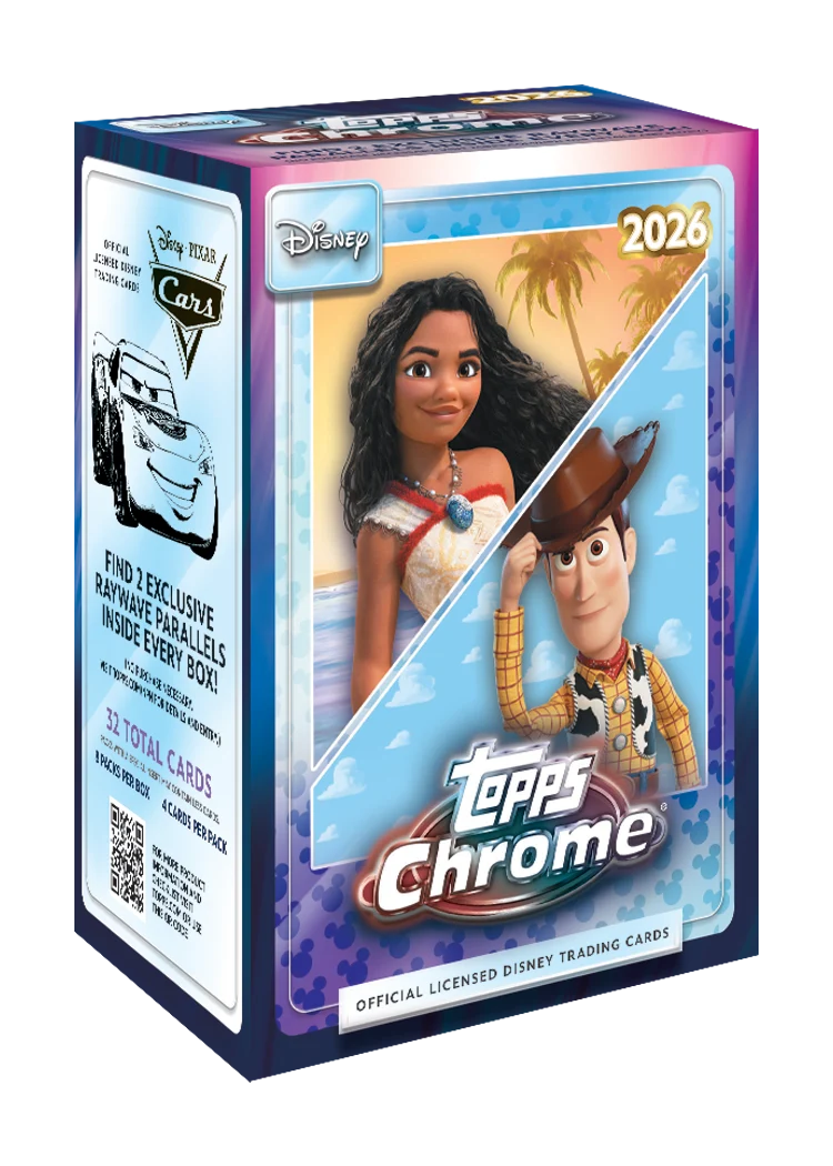 2026 Topps Chrome Disney Value Box