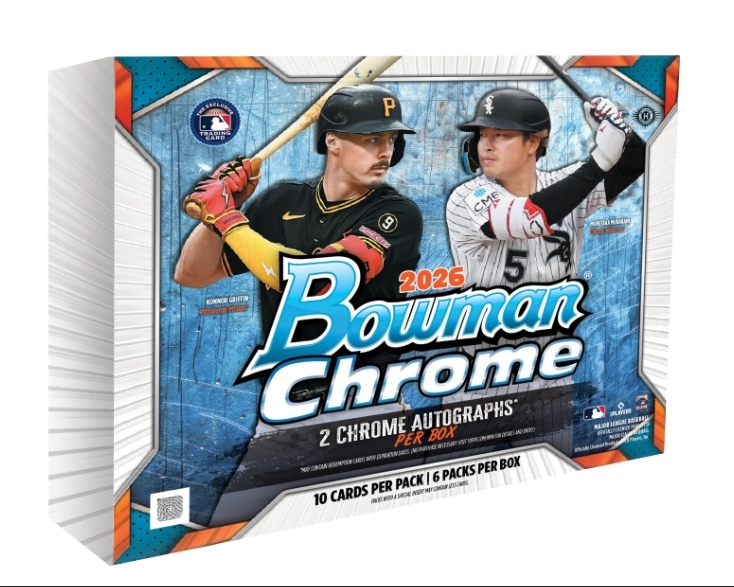 A&H 261013-2  bowman chrome hobby*1+logofractor*2  隨機鬥卡團